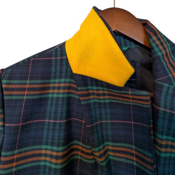 Merona Women's Plaid Jacket Size 4 - Picture 4 of 7